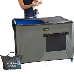 Snooze Shade Pack n Play Blackout Cover